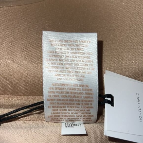 Shade & Shore Bikini Top Womens 34C Purple Lightly Lined Braided Halter - Picture 4 of 8